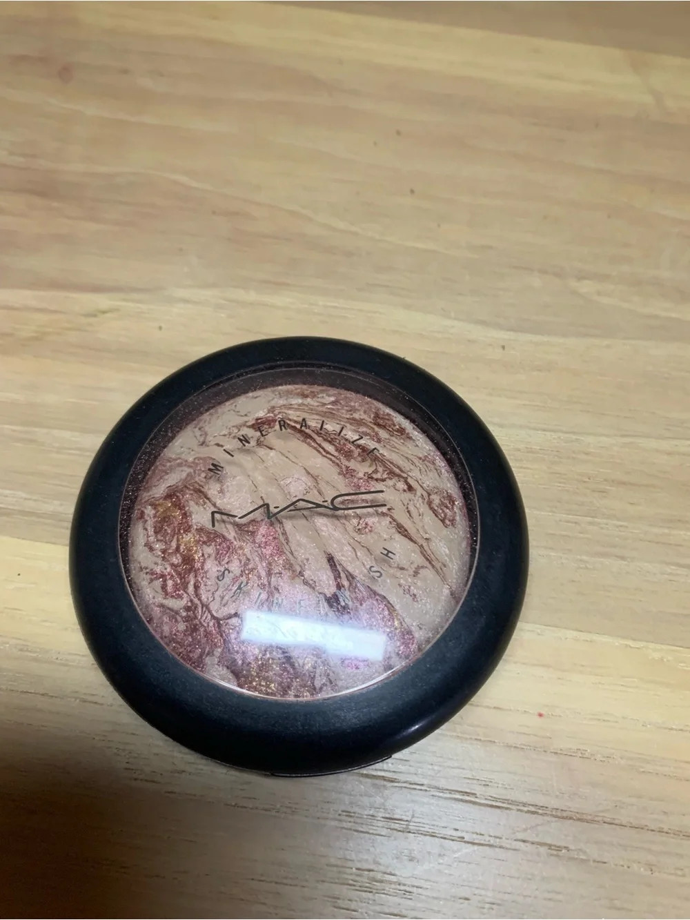 MAC Cosmetics Petticoat, Mineralize Baked Powder Marble - Bronze& Gold Swirl